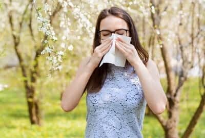 curar la alergia al polen